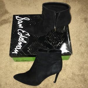 Sam Edelman suede booties